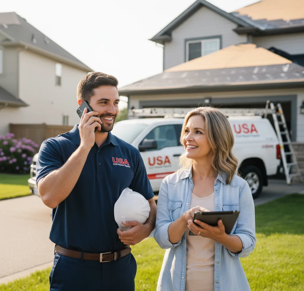 USA Roof Repair Experts customer support in Mccomb